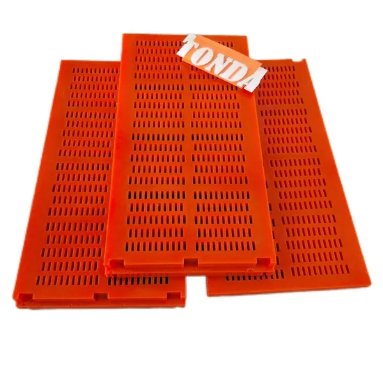 Mining Quarrying Vibrating Screen Mesh Polyurethane Linear Vibrating Screen 