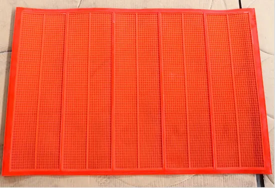 High Frequency Screen Polyurethane Fine Screen Used for Mining Sieve Machine 