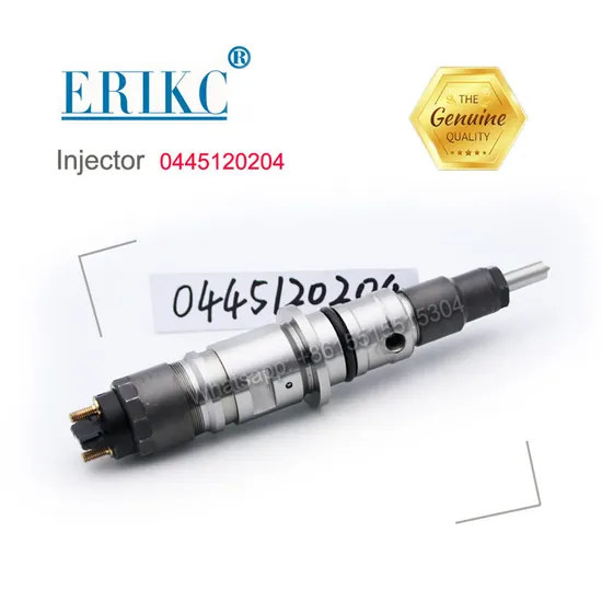Erikc 0445120204 Bosch Fuel Injection Pump 0 445 120 204 Common Rail Fuel Injector Assembly for Cummins 