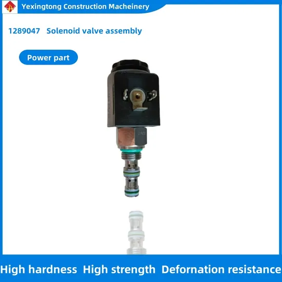 Hamm Roller Accessories 1289047 Walking Pump Solenoid Valve Assembly 