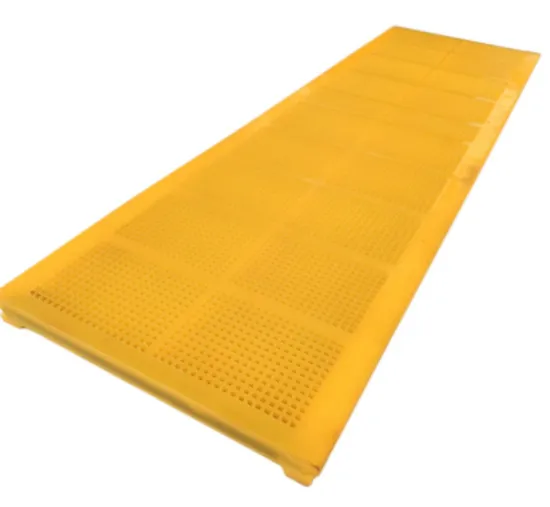 China Quality PU Mesh Polyurethane Panel Vibrating Rubber Hook Modular Screen 
