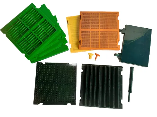High Frequency Polyurethane Fine Screen Mesh for Mining Screening 