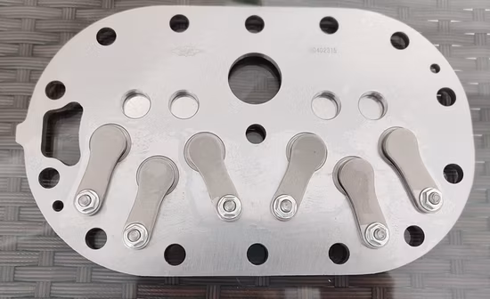 Bitzer Compressor 4/6he Valve Plate Assembly 70mm (30402315)